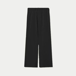Naked Wardrobe Wide Leg Women's Lounge Pant Black Sz-3X NEW